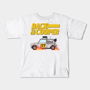 Back To The Cooper Classic Time Machine Mini Kids T-Shirt